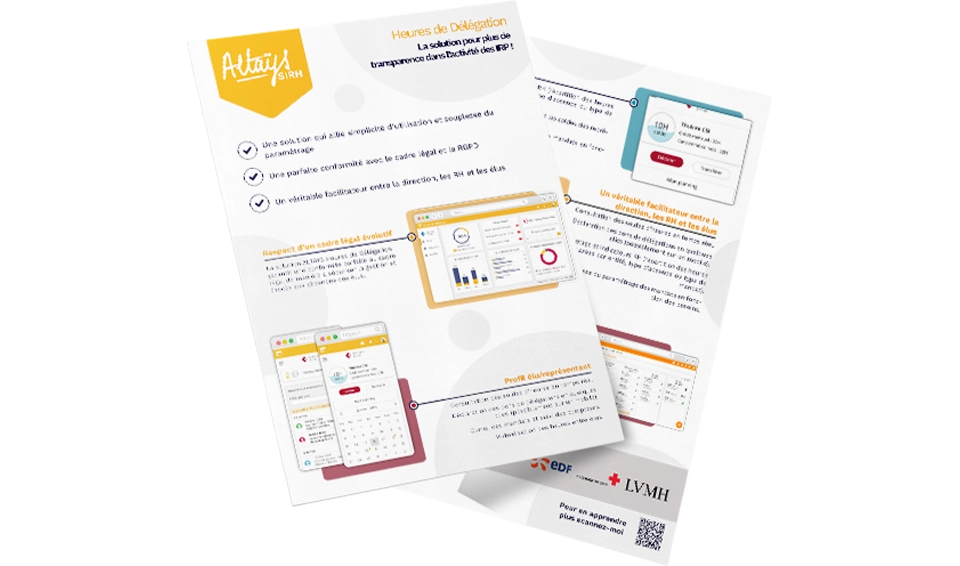 Fiche produit Altays Heures de délégation